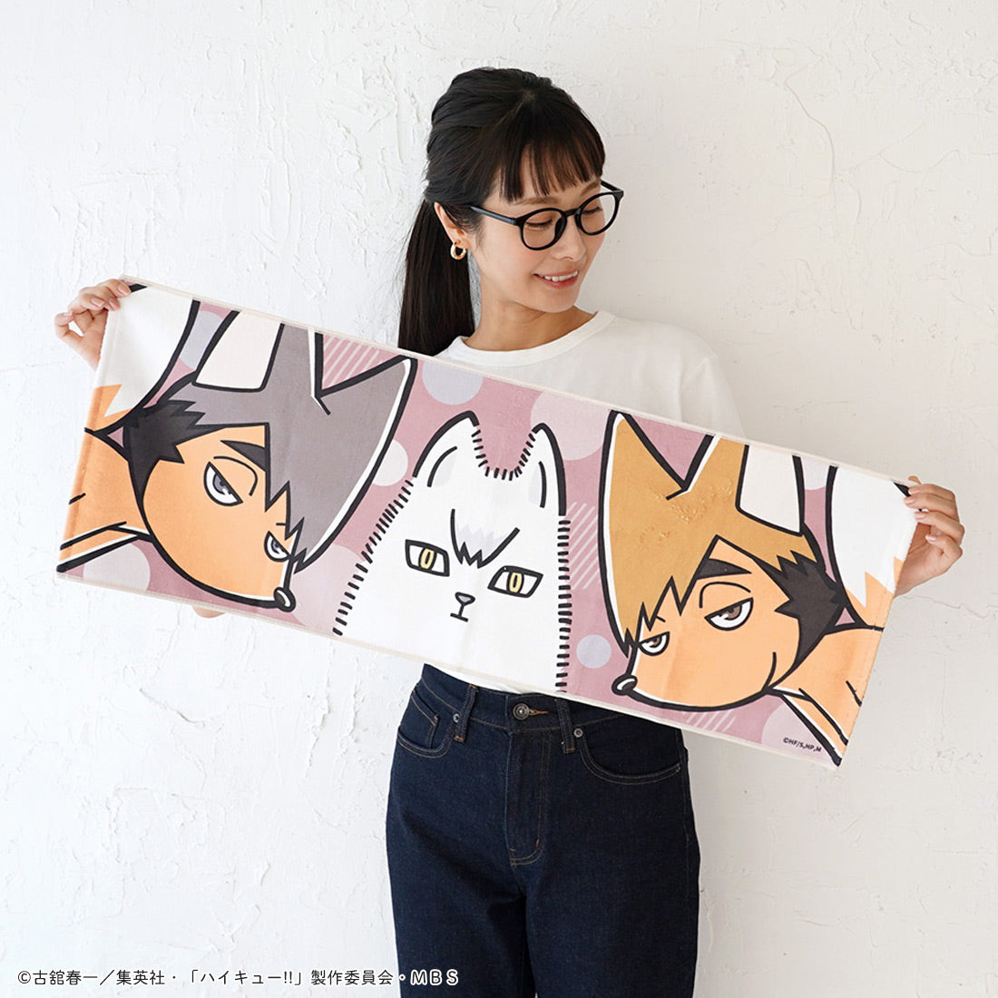 ハイキュー!!_フェイスタオル 稲荷崎高校