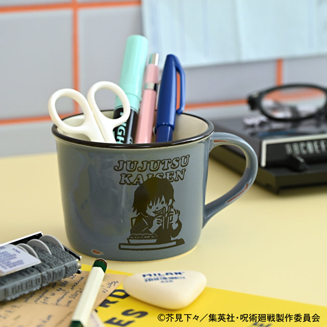 呪術廻戦_ビィズニィズ ホーロー風マグカップ(伏黒甚爾)