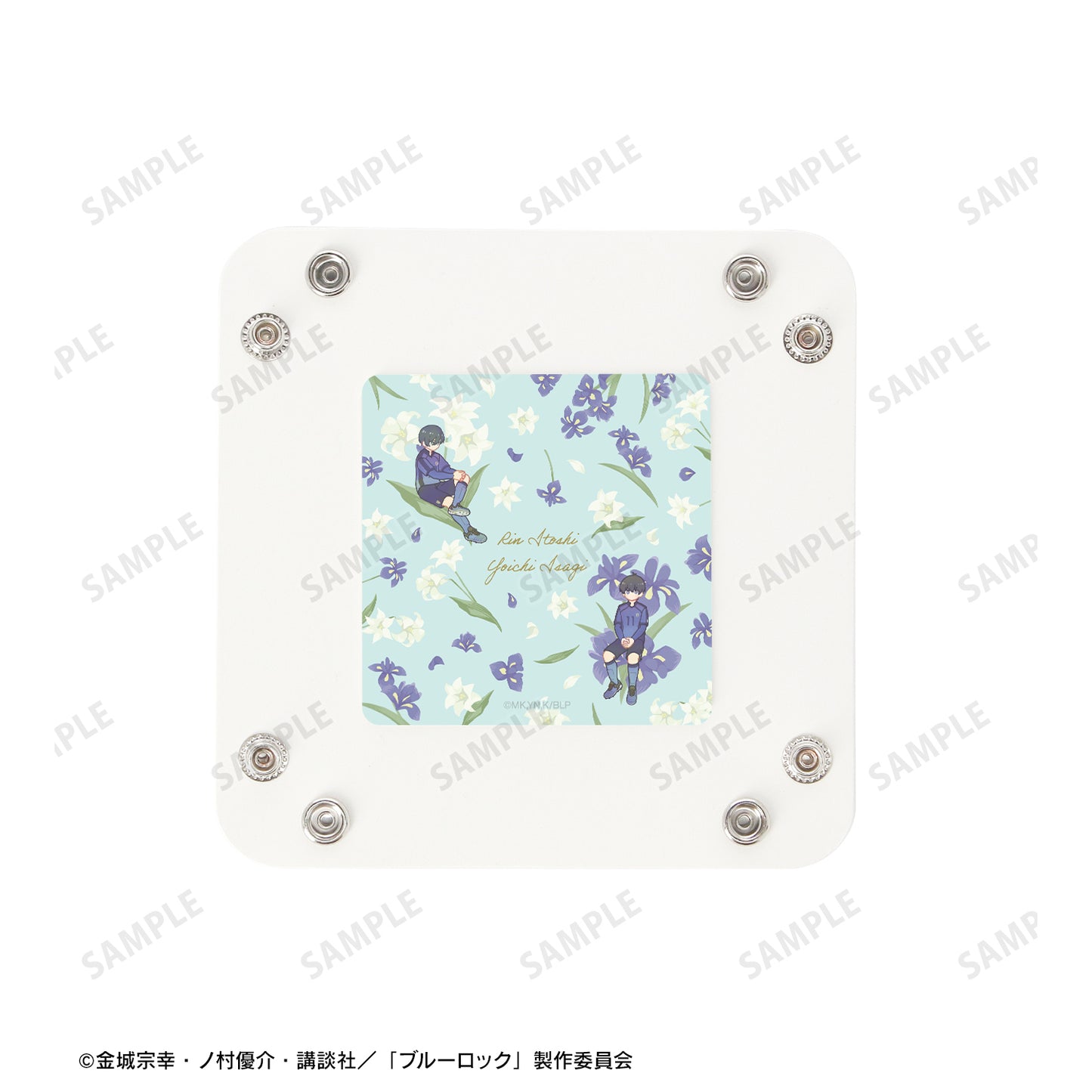 ブルーロック_潔 世一&糸師 凛 Botania PUレザーマルチトレー