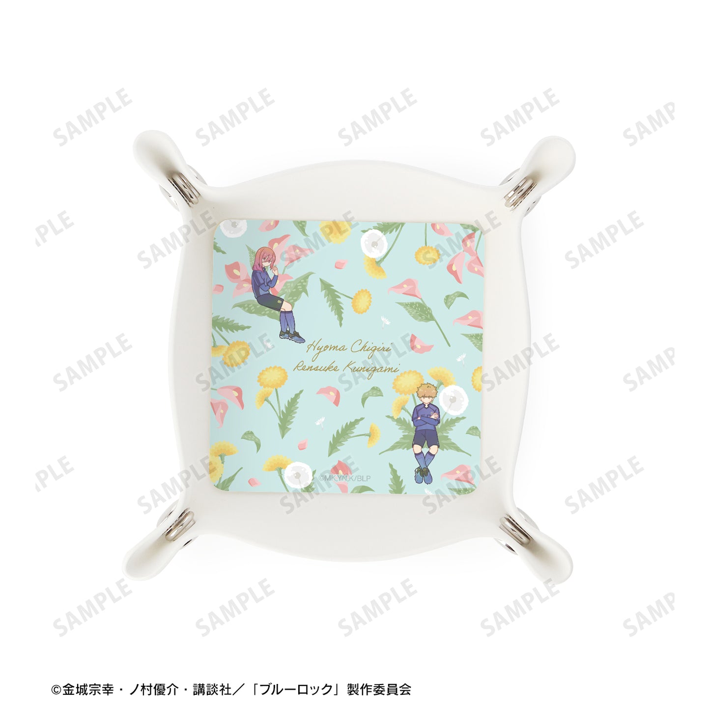 ブルーロック_國神 錬介&千切 豹馬 Botania PUレザーマルチトレー