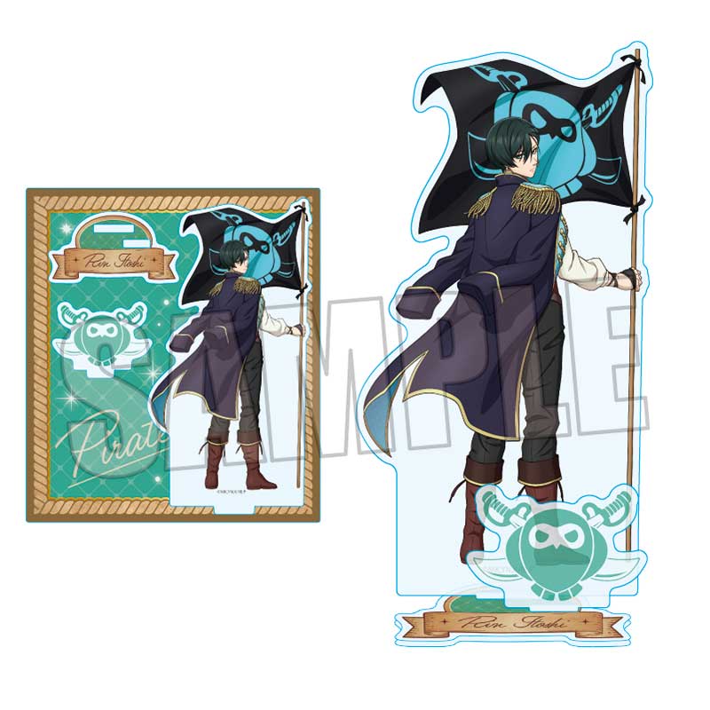 ブルーロック_アクリルスタンド/糸師 凛 パイレーツver.