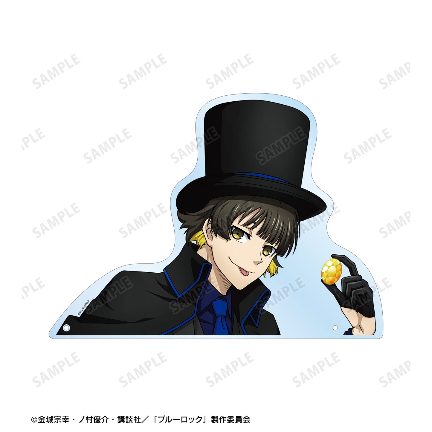 ブルーロック_描き下ろし 蜂楽 廻 怪盗団ver. 特大ダイカットアクリルパネル