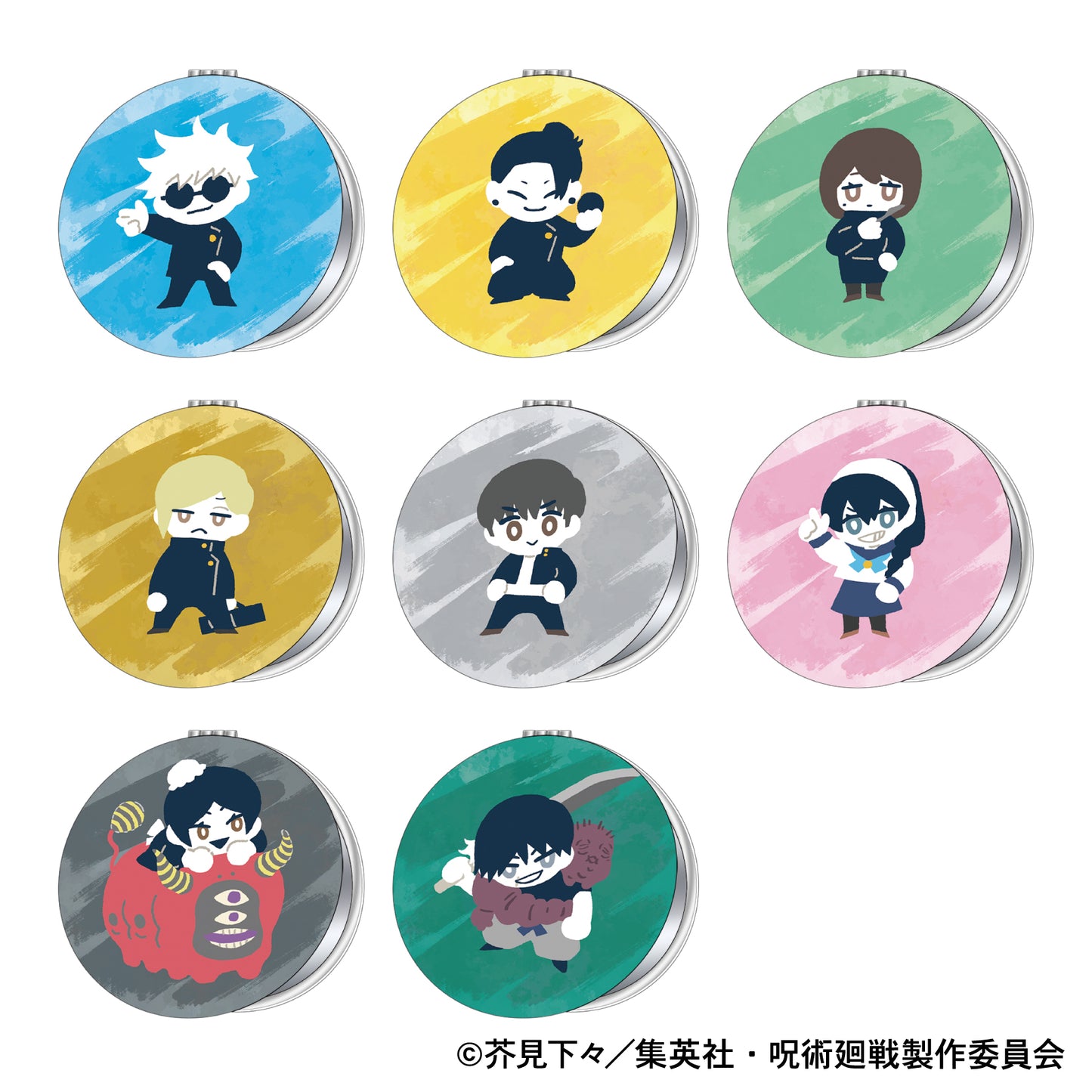 呪術廻戦 第2期_ダブルミラー/ゆるパレット 懐玉・玉折 五条 悟