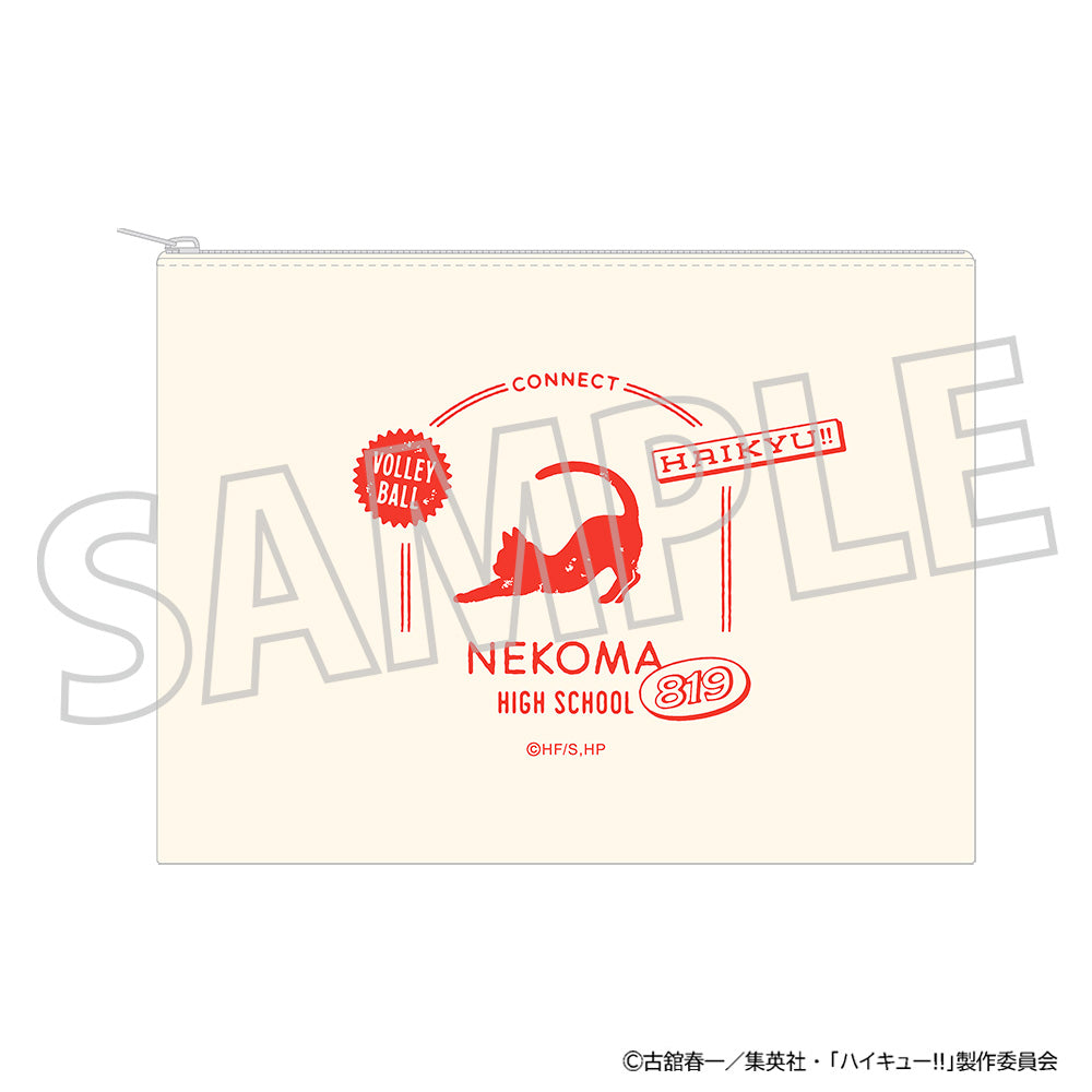 ハイキュー!!_フラットポーチ/音駒高校