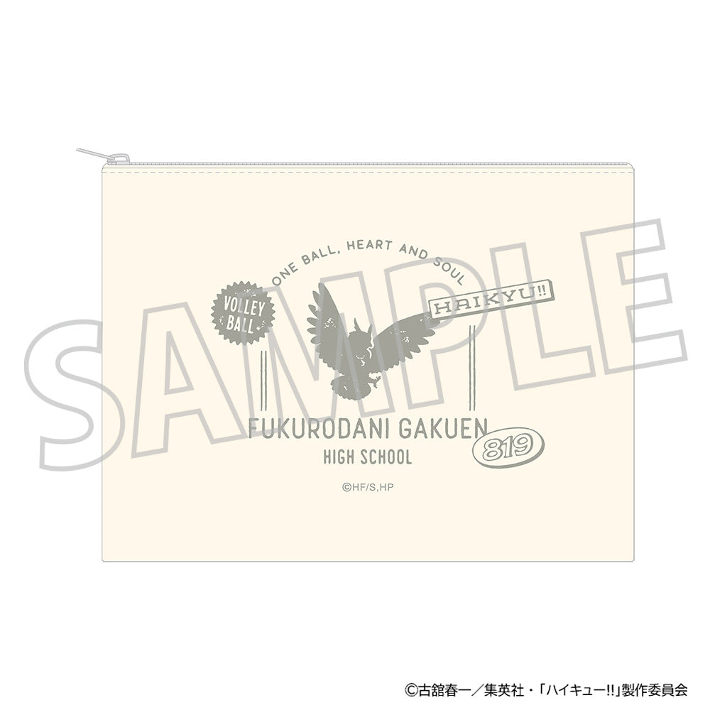 ハイキュー!!_フラットポーチ/梟谷学園高校