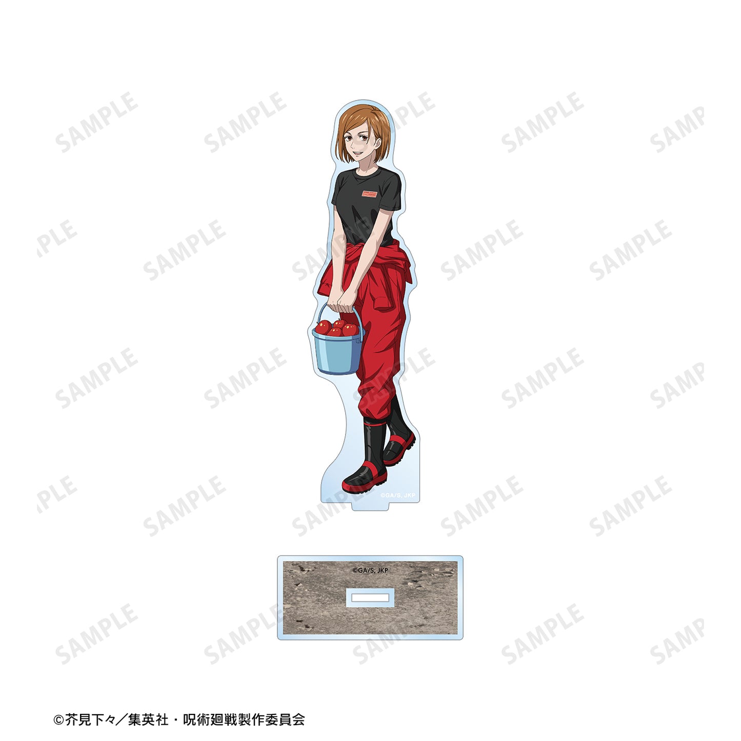 呪術廻戦_東武動物公園コラボ 描き下ろしイラスト 釘崎野薔薇 飼育係ver. BIGアクリルスタンド