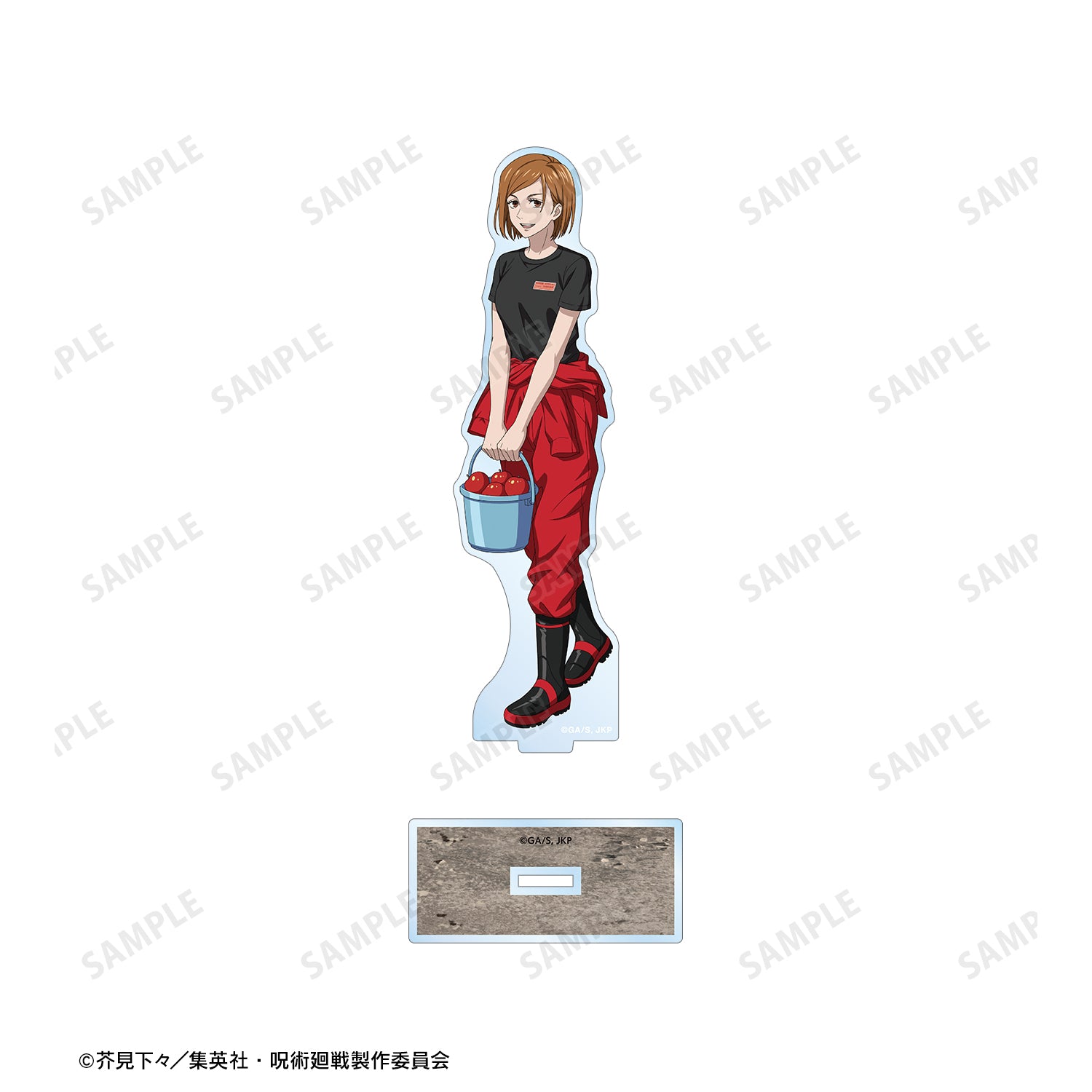 呪術廻戦_東武動物公園コラボ 描き下ろしイラスト 釘崎野薔薇 飼育係ver. BIGアクリルスタンド