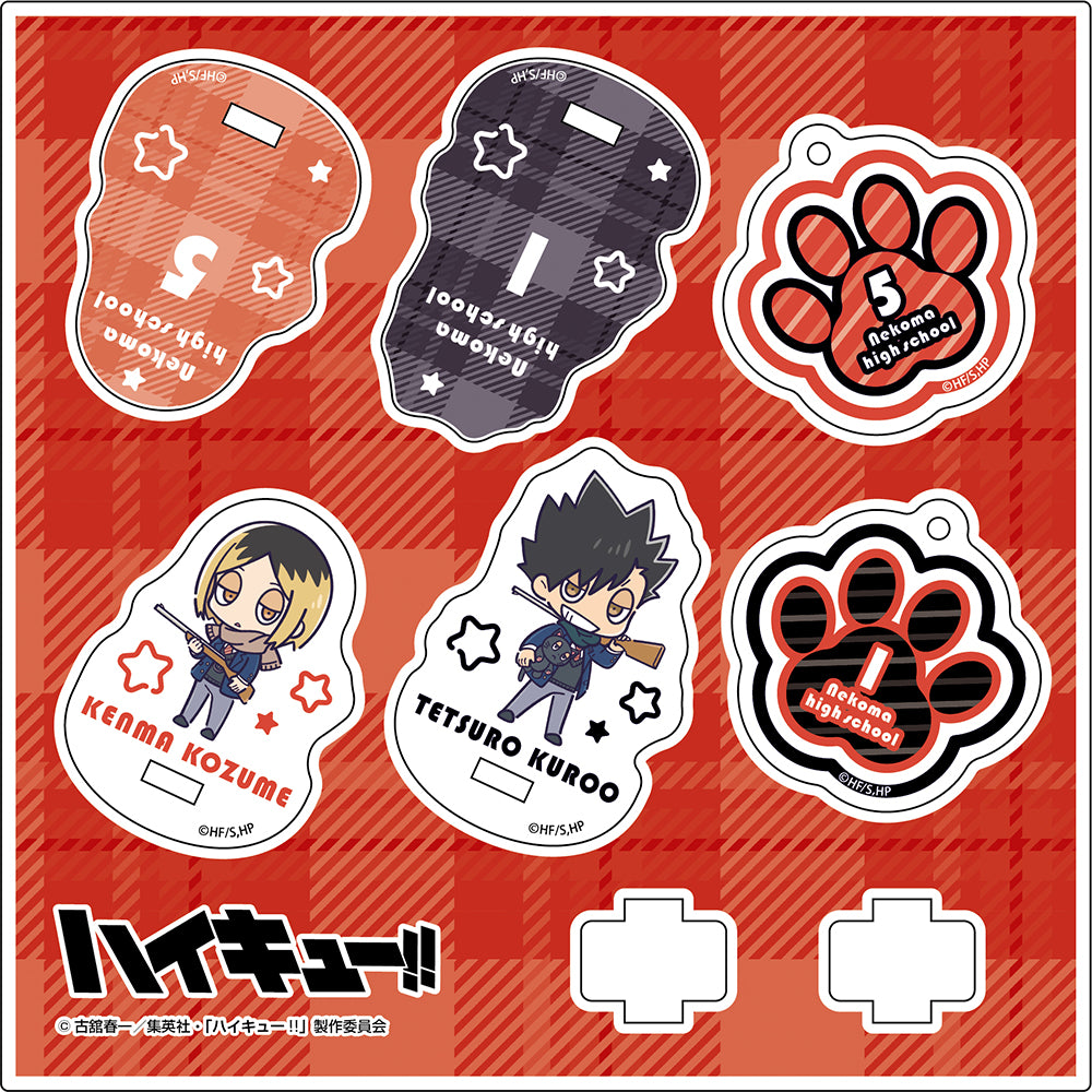 ハイキュー!!_ミニキャラゆらゆらアクリルスタンド③孤爪研磨・黒尾鉄朗