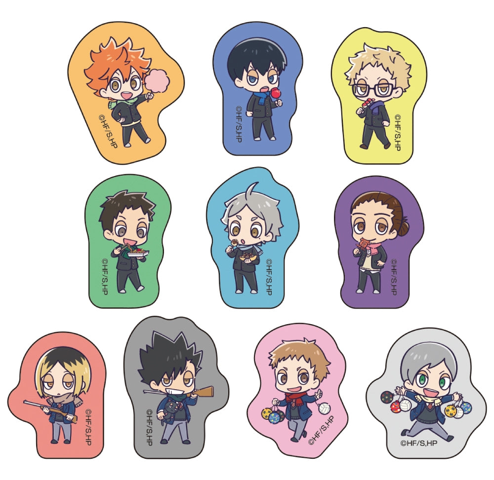ハイキュー!!_ミニキャラフレークシール