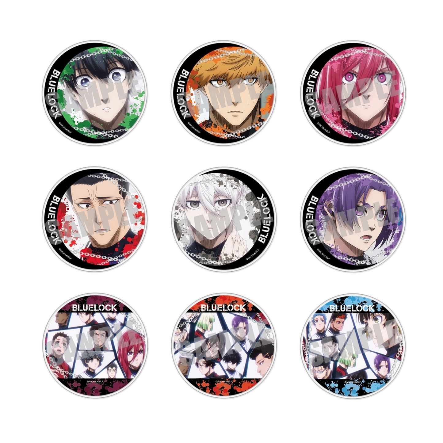 ブルーロック_トレーディングアクリルコースター A ver.【BOX】
