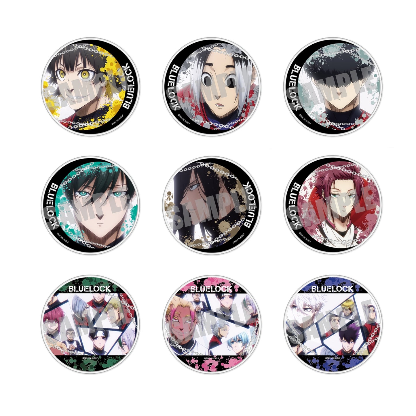 ブルーロック_トレーディングアクリルコースター B ver.【BOX】