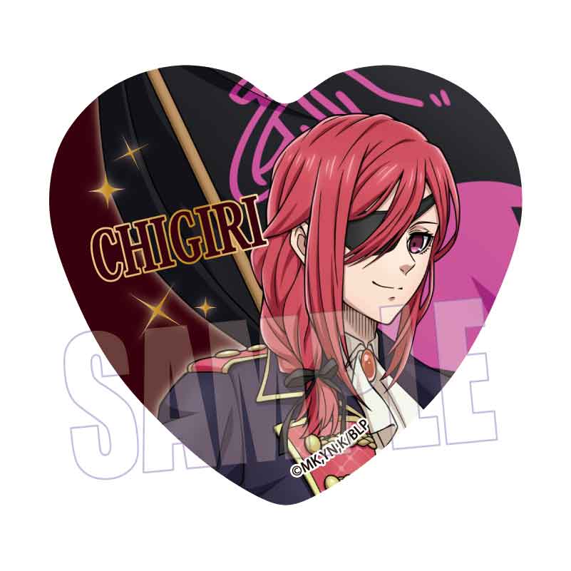 ブルーロック_ハート缶バッジ/千切 豹馬 パイレーツver.