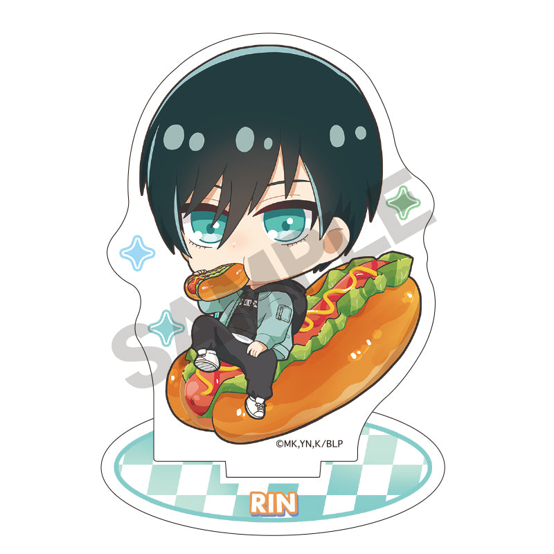 ブルーロック_アクリルスタンド 糸師凛 きゃらペコパーカー