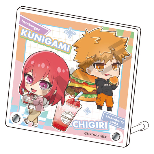 ブルーロック_ミニアクリルパネル 千切豹馬&國神錬介 きゃらペコパーカー