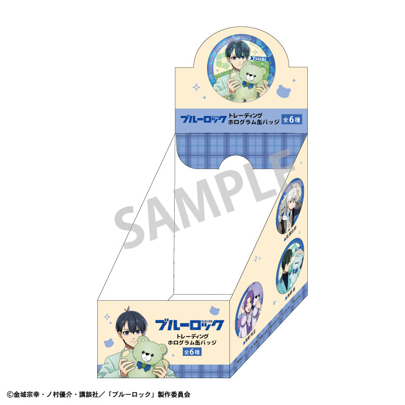 ブルーロック_トレーディングホログラム缶バッジ_テディベア【BOX】