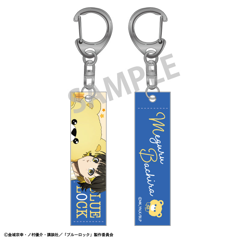 ブルーロック_アクリルスティックキーホルダー_蜂楽 廻_テディベア
