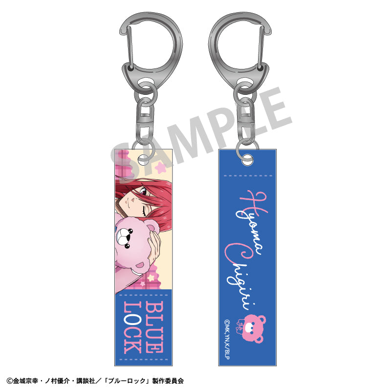 ブルーロック_アクリルスティックキーホルダー_千切 豹馬_テディベア