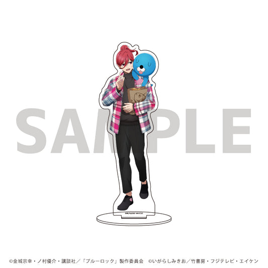 ブルーロック×ぼのぼの_キャラアクリルフィギュア06/千切 豹馬&ぼのぼの(描き下ろしイラスト)