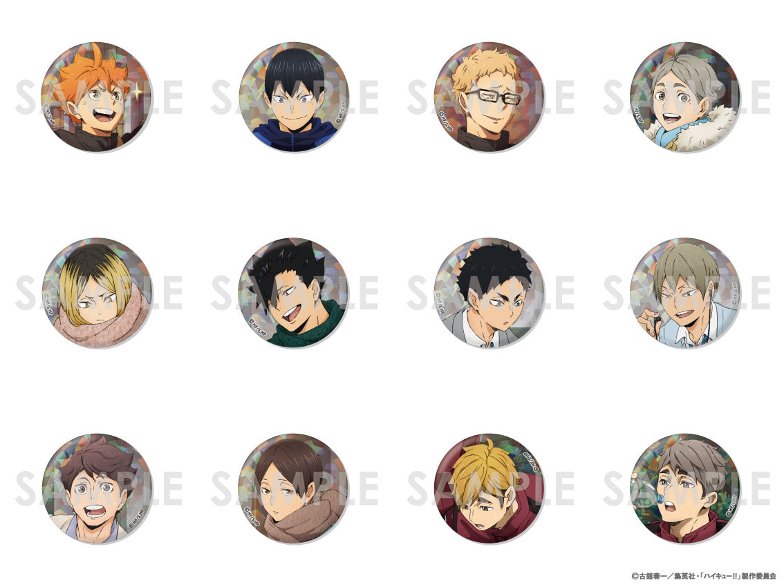 ハイキュー!!_トレーディングホログラム缶バッジ -One Fine Day!-【コンプリートBOX】