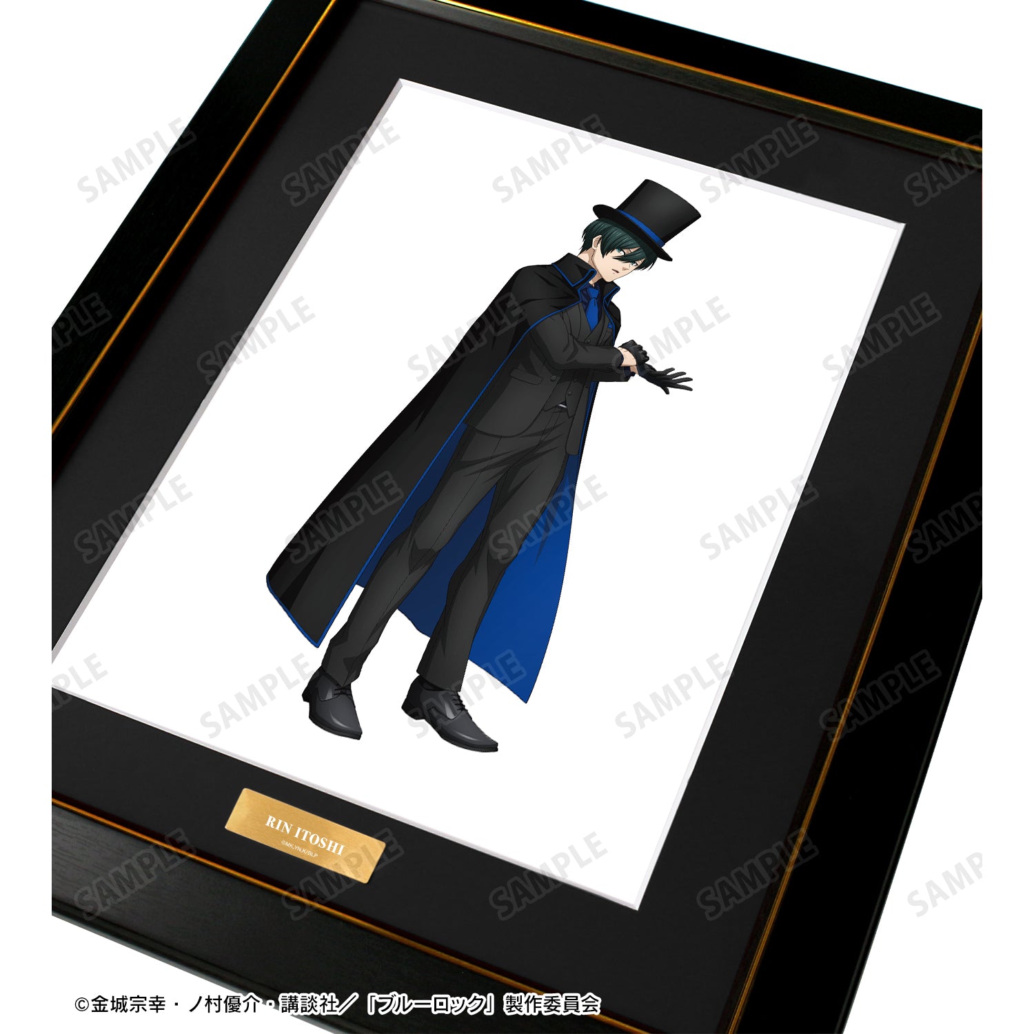 ブルーロック_描き下ろし 糸師 凛 怪盗団ver. キャラファイングラフ