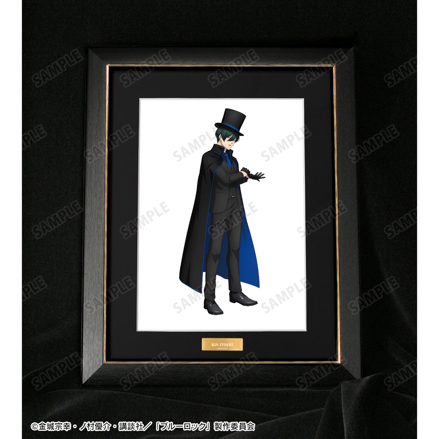 ブルーロック_描き下ろし 糸師 凛 怪盗団ver. キャラファイングラフ