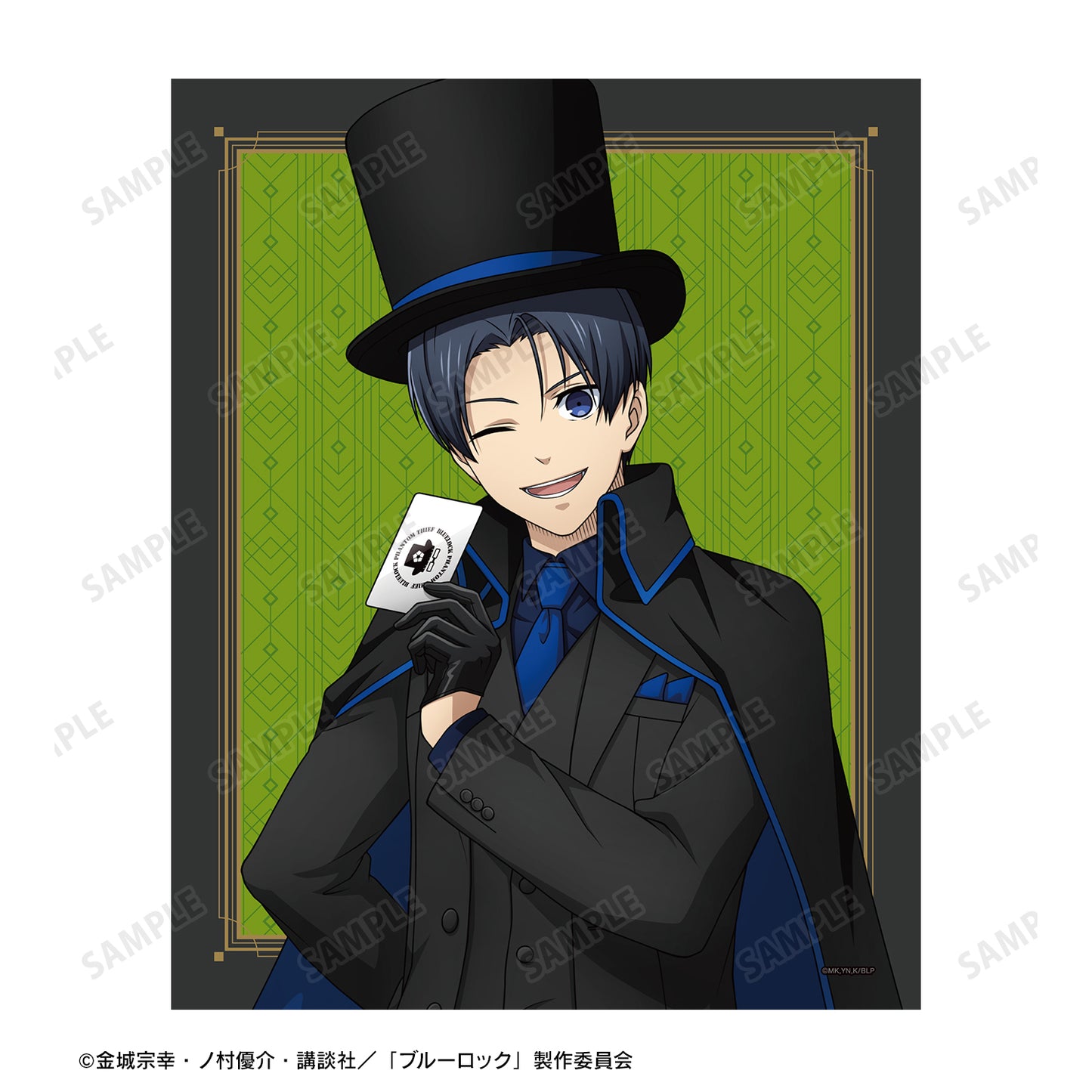 ブルーロック_描き下ろし 潔 世一 怪盗団ver. キャンバスボード