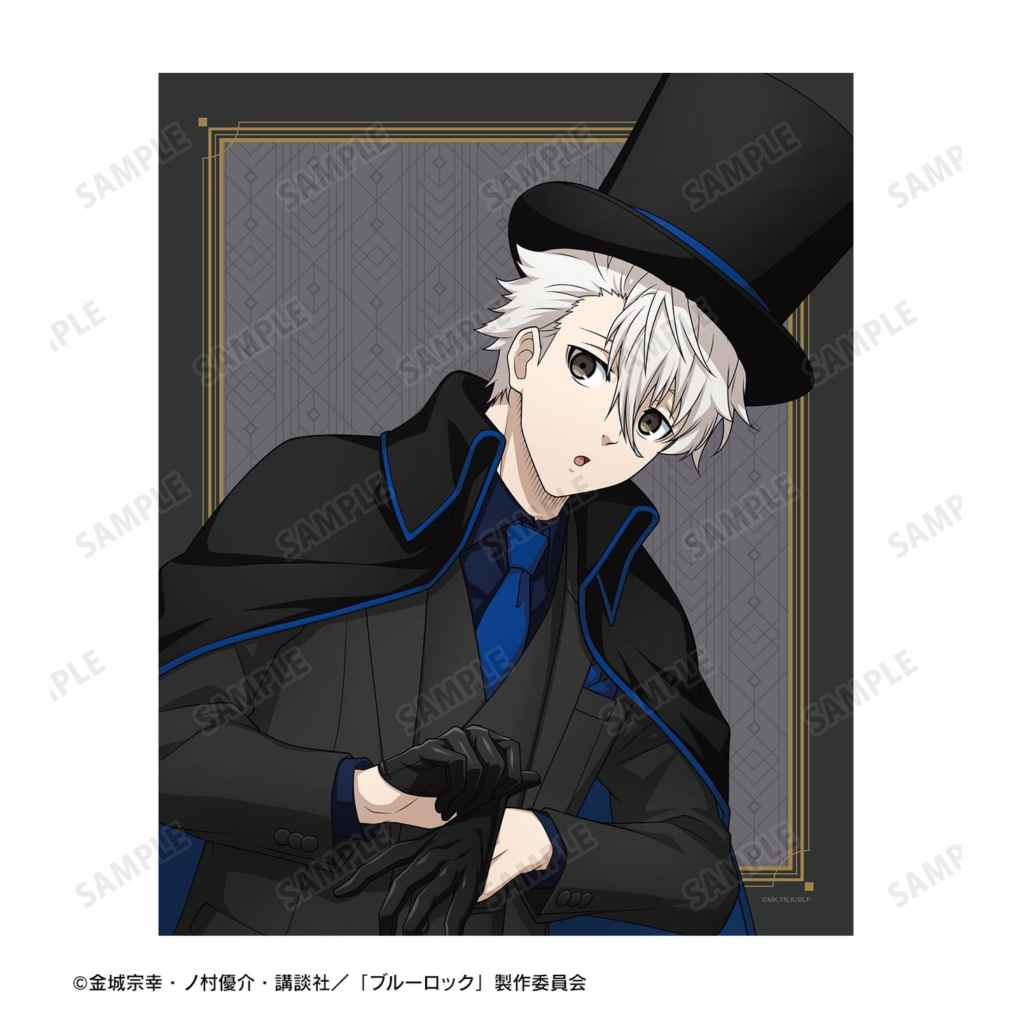 ブルーロック_描き下ろし 凪 誠士郎 怪盗団ver. キャンバスボード