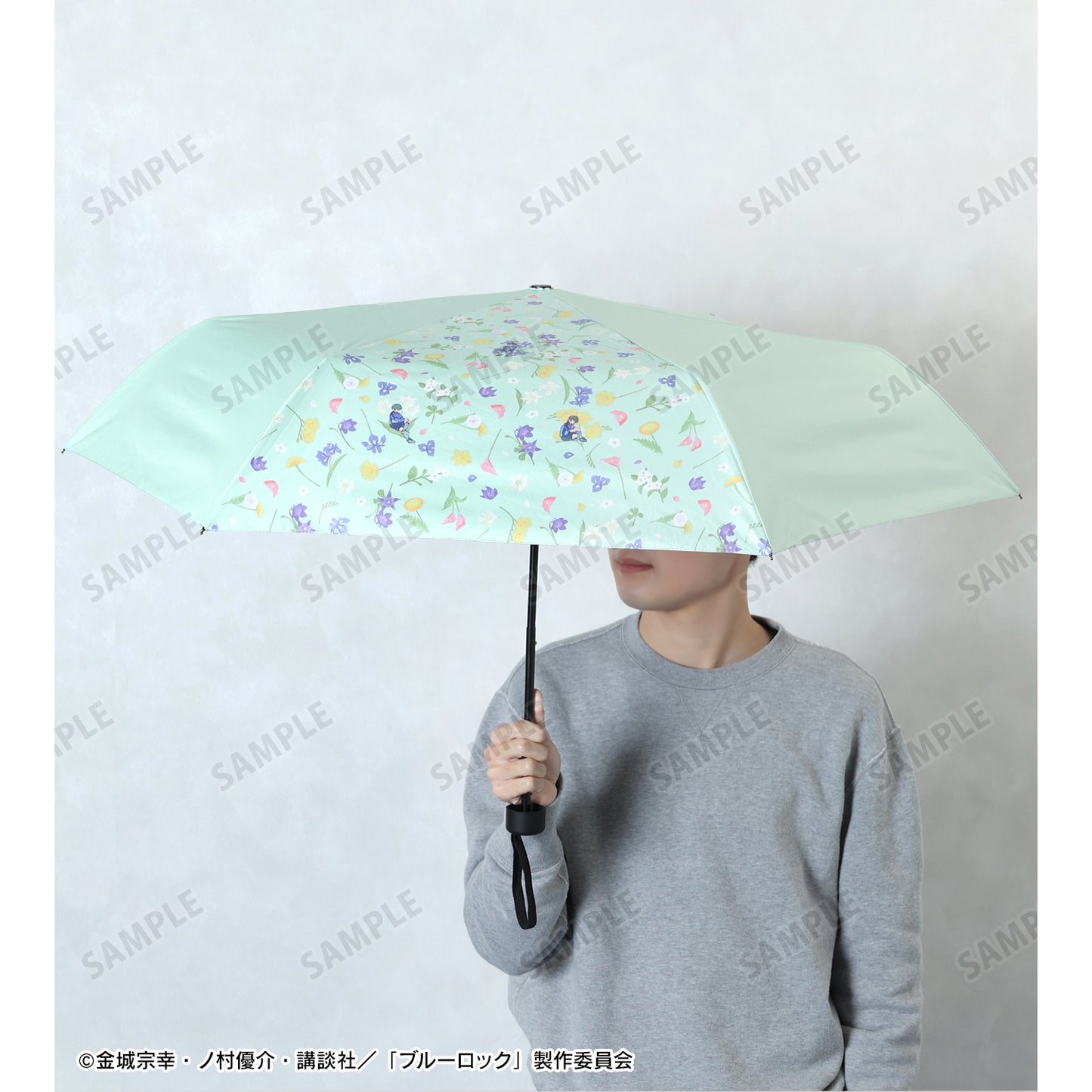 ブルーロック_集合 Botania 折りたたみ傘