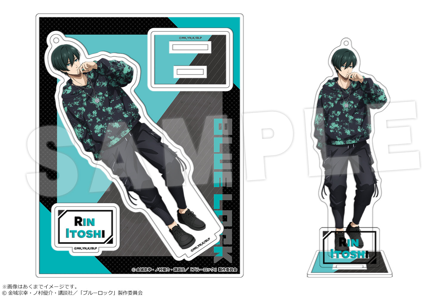 ブルーロック_アクリルフィギュア Ver. サブカルファッション 06 糸師 凛