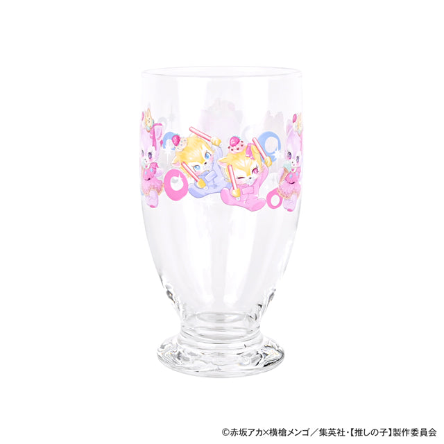【推しの子】_MAKIコラボ アデリアレトロ台付グラス(アイ・アクア・ルビー)