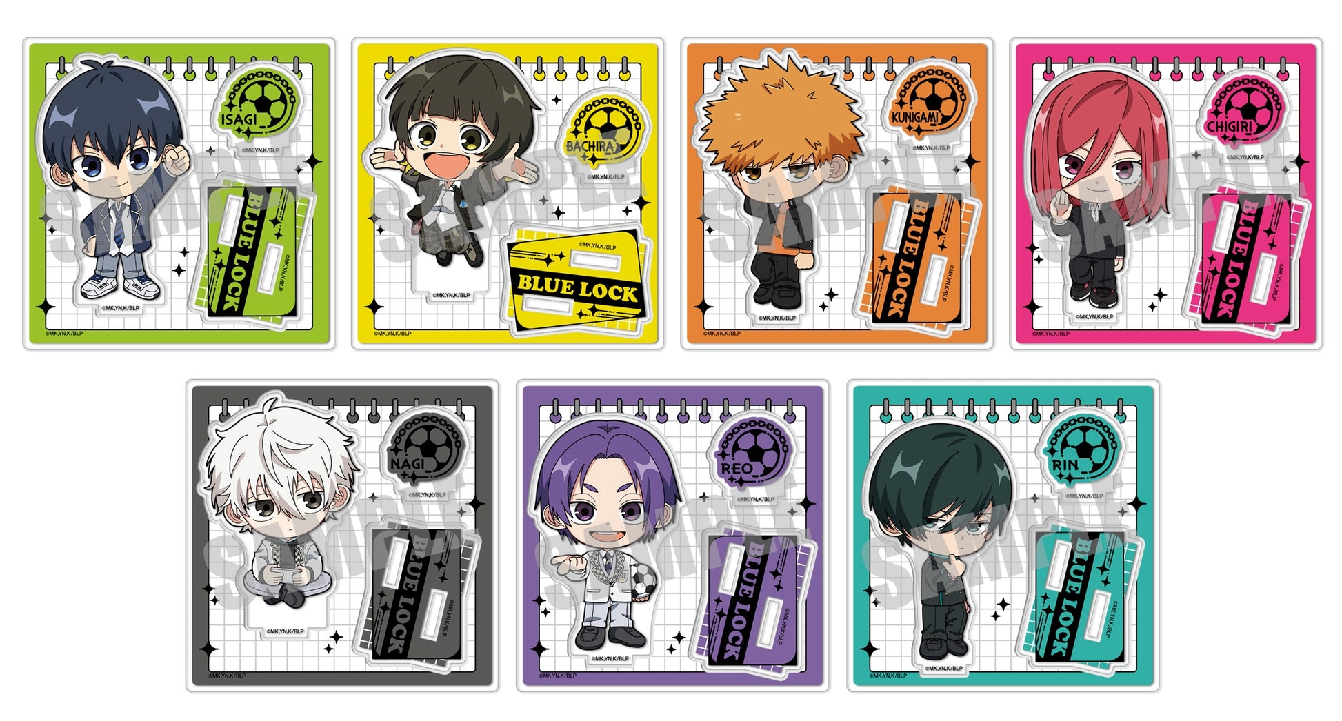 ブルーロック_アクリルスタンド 糸師 凛 SCHOOL ver.