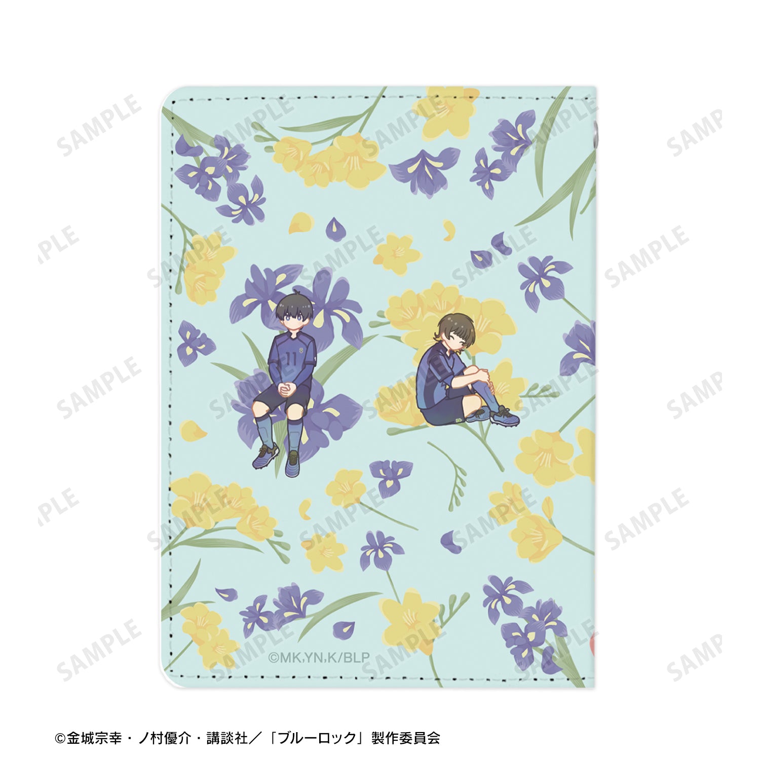 ブルーロック_潔 世一&蜂楽 廻&國神 錬介&千切 豹馬 Botania 4ポケットパスケース