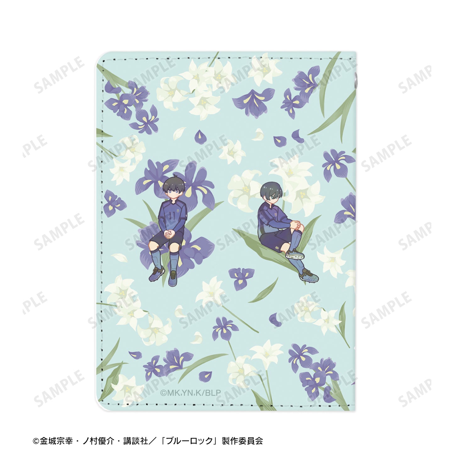 ブルーロック_潔 世一&凪 誠士郎&御影 玲王&糸師 凛 Botania 4ポケットパスケース