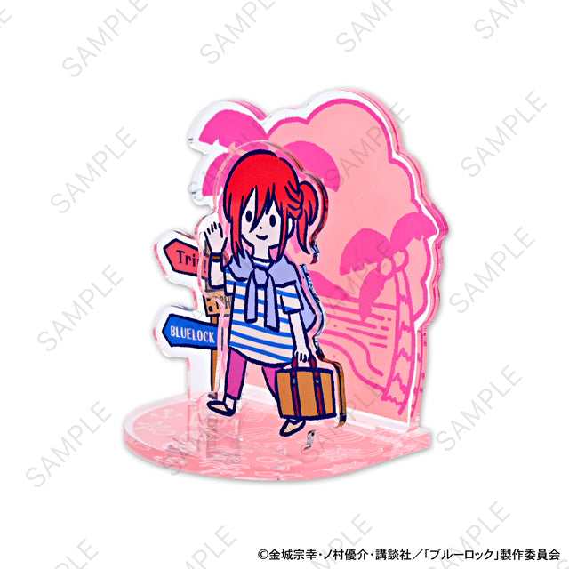 ブルーロック_ビィズニィズ アクリルジオラマ(千切 豹馬)