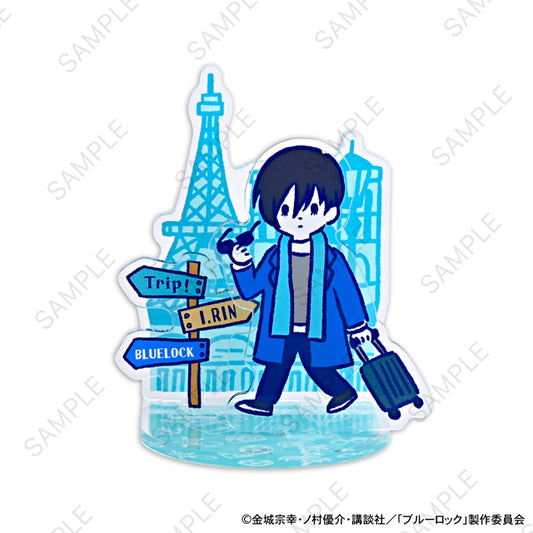 ブルーロック_ビィズニィズ アクリルジオラマ(糸師 凛)