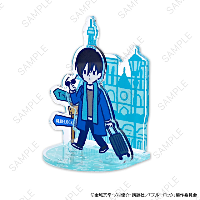 ブルーロック_ビィズニィズ アクリルジオラマ(糸師 凛)