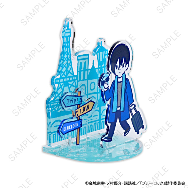 ブルーロック_ビィズニィズ アクリルジオラマ(糸師 凛)