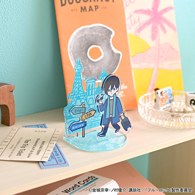 ブルーロック_ビィズニィズ アクリルジオラマ(糸師 凛)