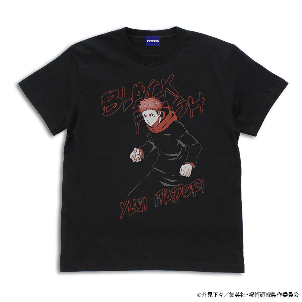 呪術廻戦_XL_虎杖 悠仁 「黒閃」 Tシャツ/BLACK