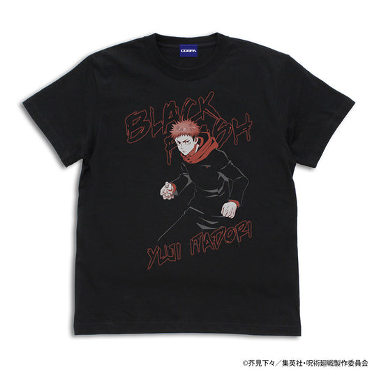 呪術廻戦_XL_虎杖 悠仁 「黒閃」 Tシャツ/BLACK