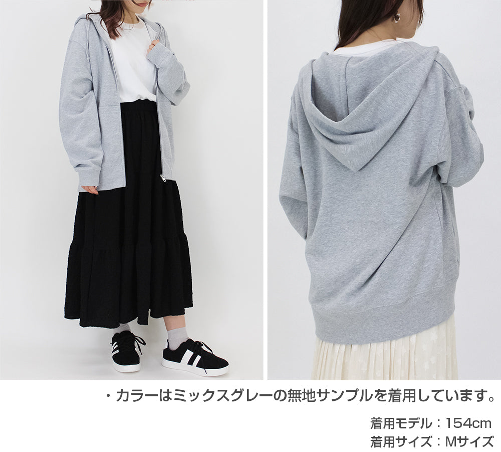 呪術廻戦_XL_五条 悟 ジップパーカー/BLACK