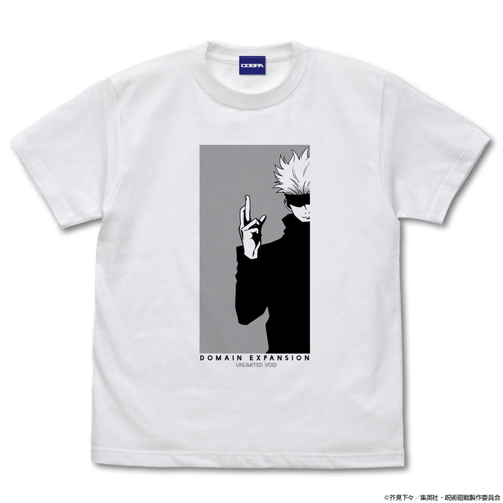 呪術廻戦_XL_五条 悟 Tシャツ/WHITE
