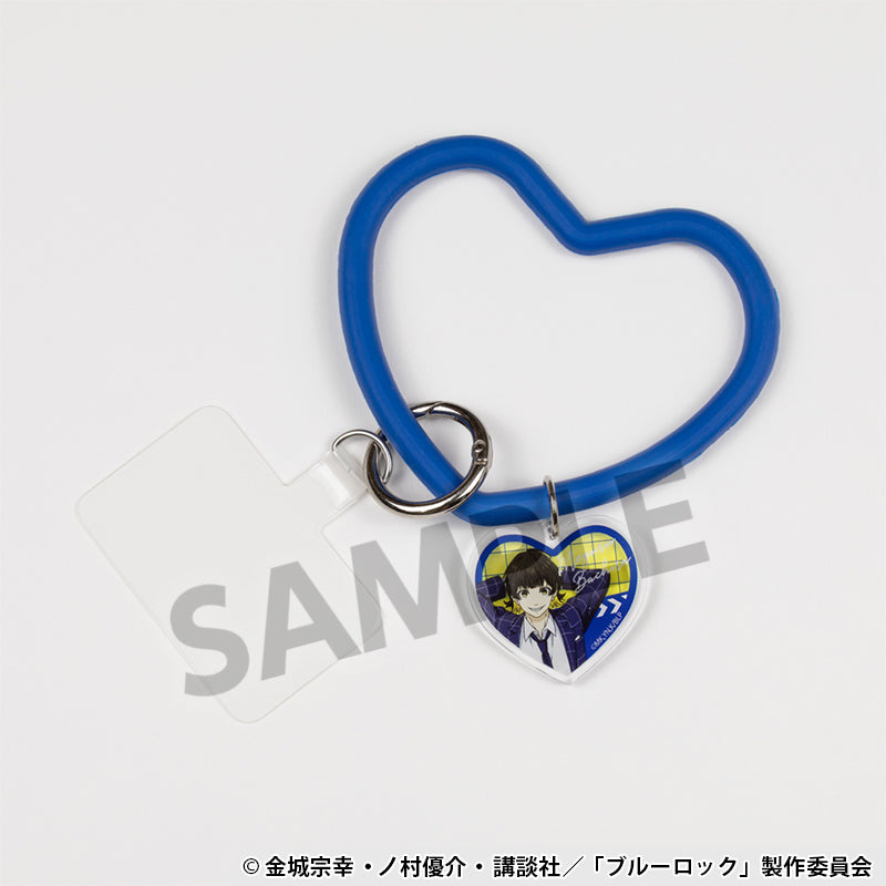 ブルーロック_描き下ろしチャーム付きスマホシリコンリング 蜂楽廻