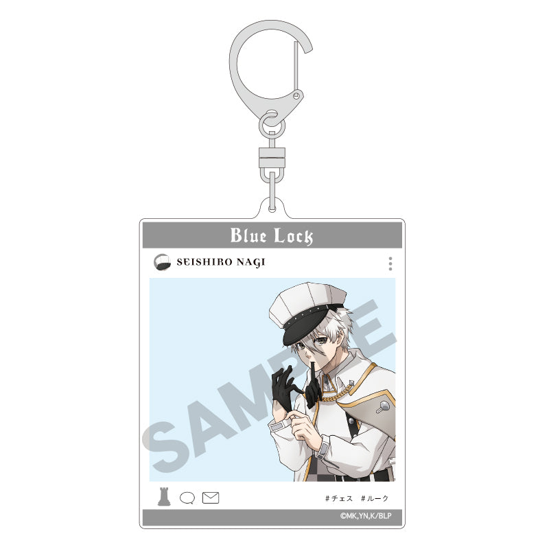 ブルーロック_SNS風アクリルキーホルダー 凪誠士郎 チェス