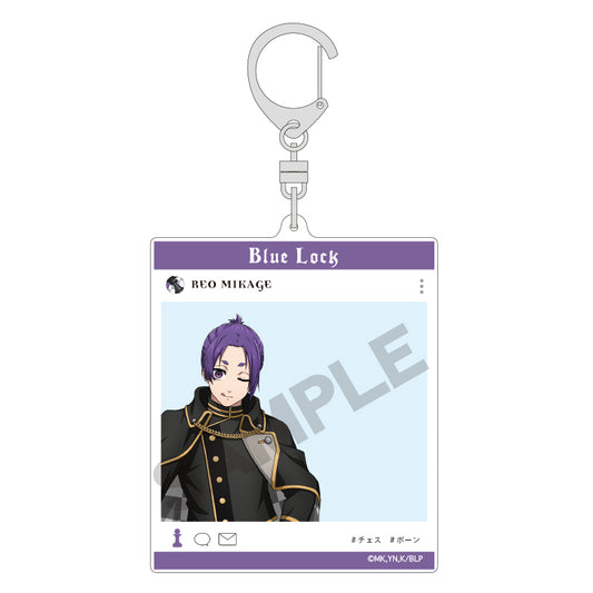 ブルーロック_SNS風アクリルキーホルダー 御影玲王 チェス