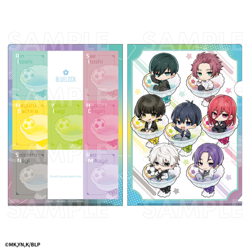 ブルーロック_ちゃぽんっ! クリアファイル