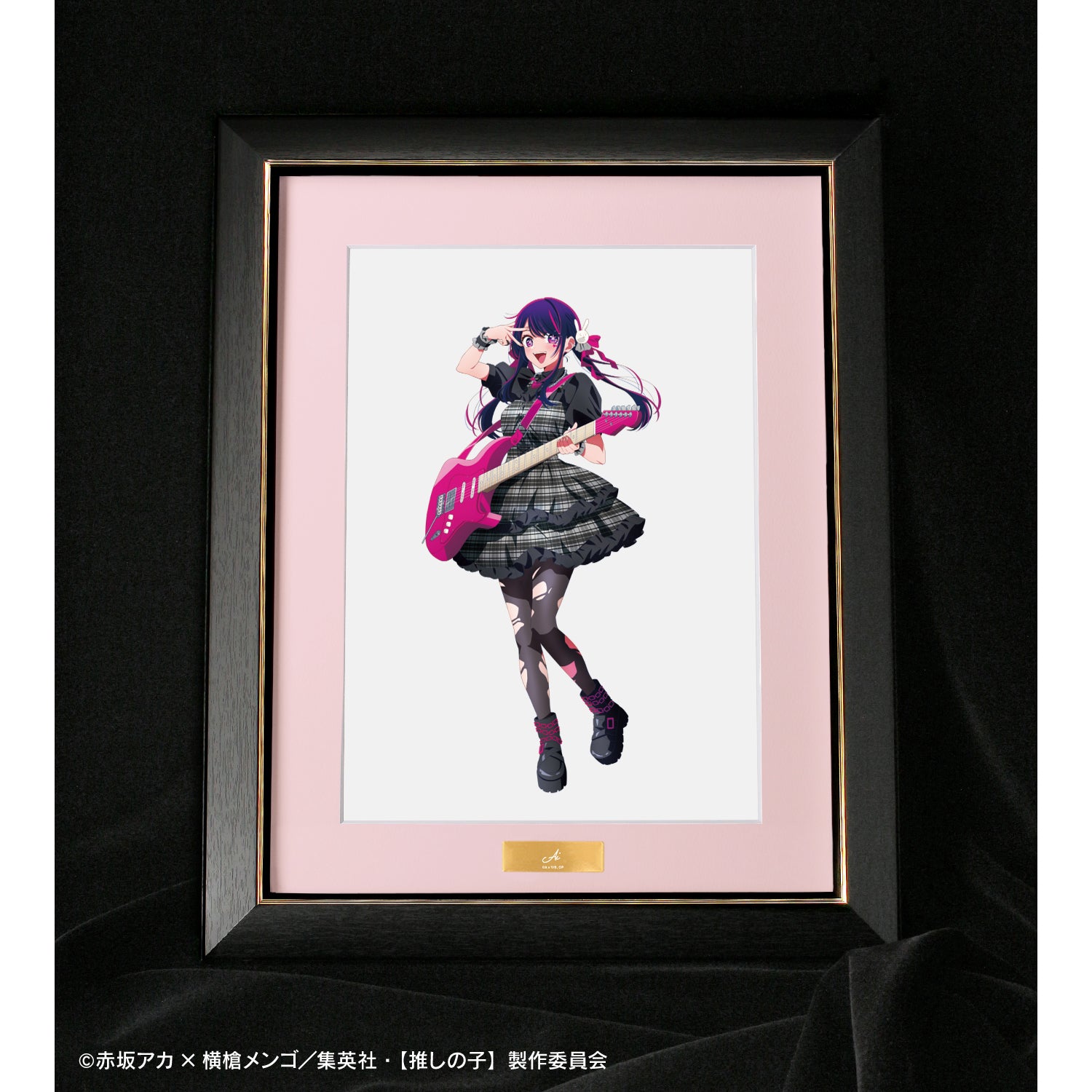 【推しの子】_描き下ろし アイ ロックバンドver. キャラファイングラフ