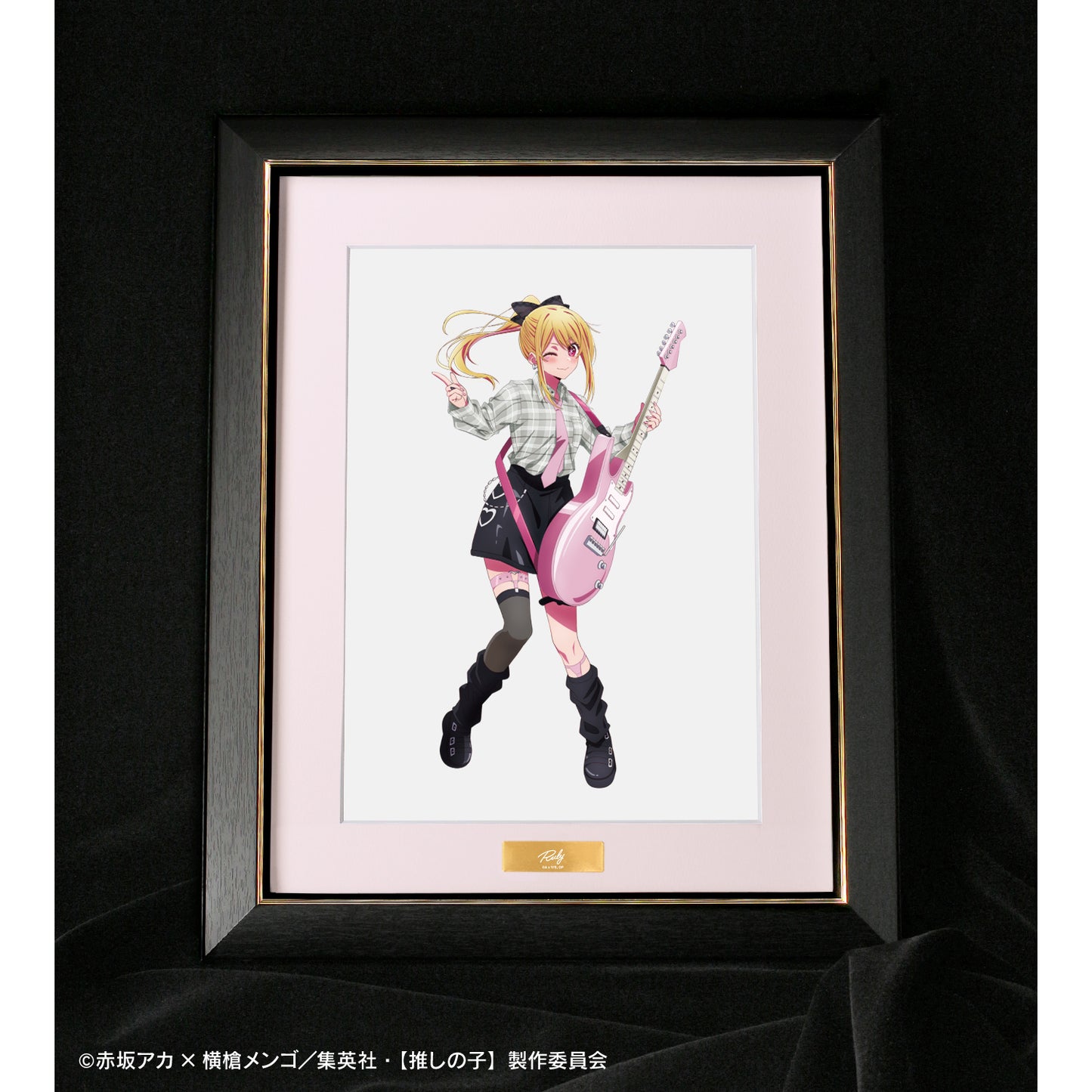 【推しの子】_描き下ろし ルビー ロックバンドver. キャラファイングラフ