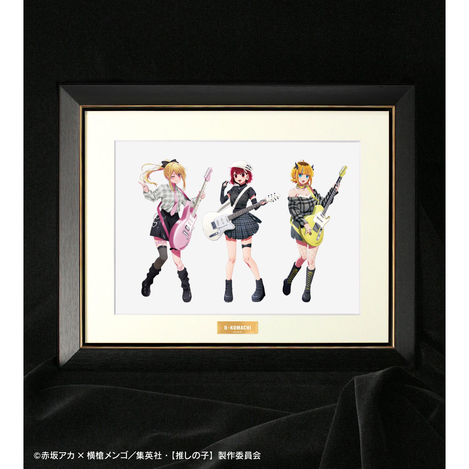 【推しの子】_描き下ろし ルビー&有馬かな&MEMちょ ロックバンドver. キャラファイングラフ