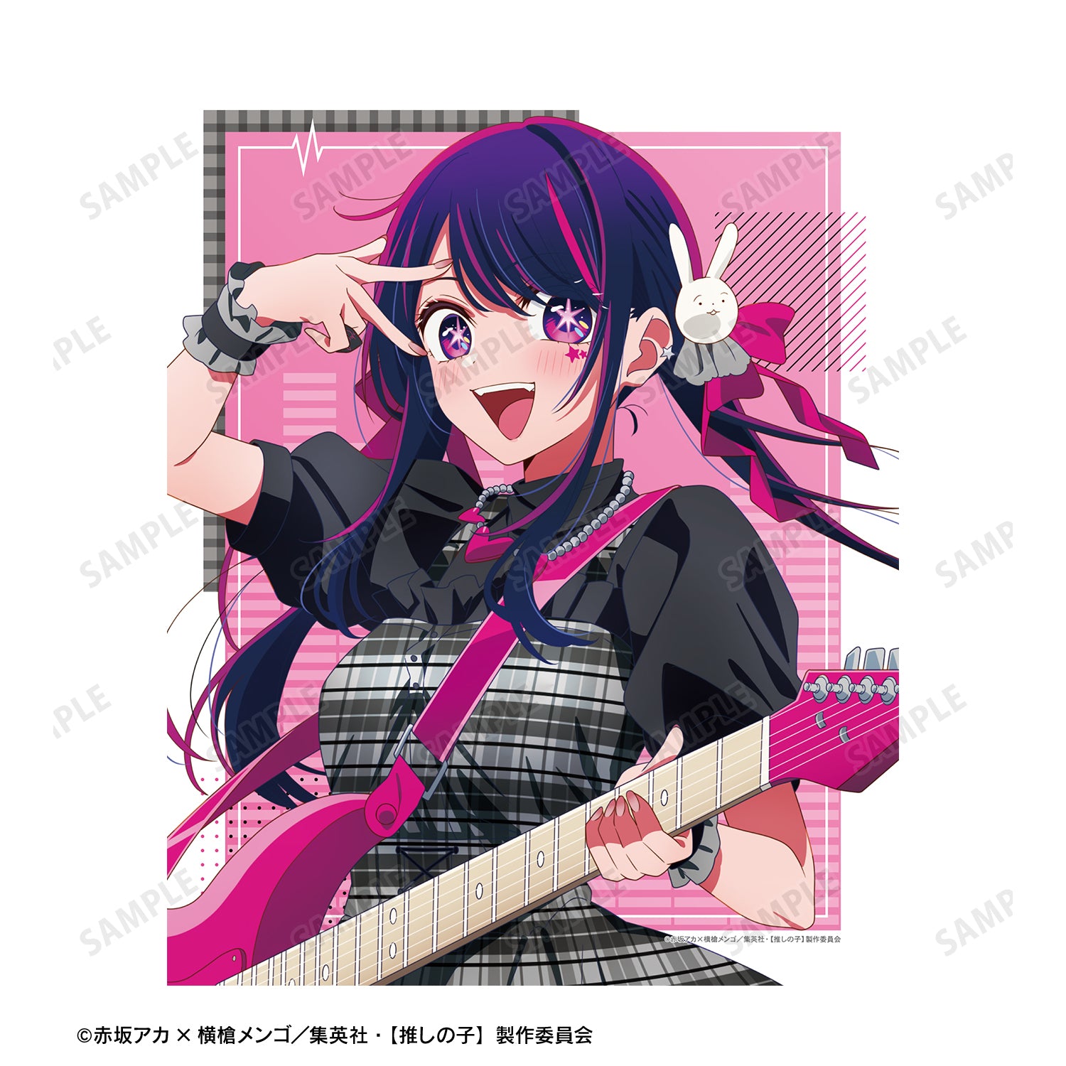 【推しの子】_描き下ろし アイ ロックバンドver. キャンバスボード